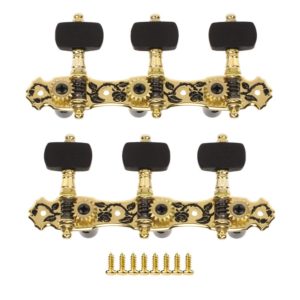 Clavijero Guitarra Alice AOS-028BWP - Zinc Chapado en Oro