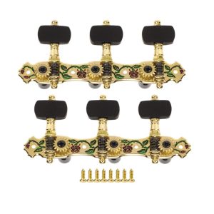 Clavijero Alice Aos-028cwp Zinc Chapado Oro, Clavija Ebano