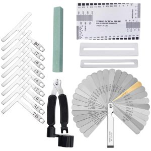 Kit De 5 Herramientas Para Luthier De Guitarra Y Bajo