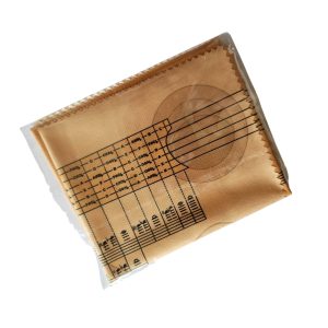 Paño Gamuza Microfibra Con Diseño Notación Musical Guitarra