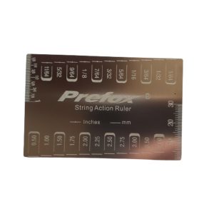 Regla De Acción Cuerda Guitarra Prefox De Acero Inoxidable