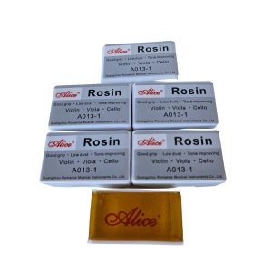 Pack 5 Resina Pecastilla Colofonia Alice A013-1 Violín Cello